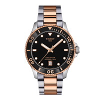 Orologio Tissot Seastar1000 in Acciaio placcato oro rosa T1204102205101 - T1204102205101